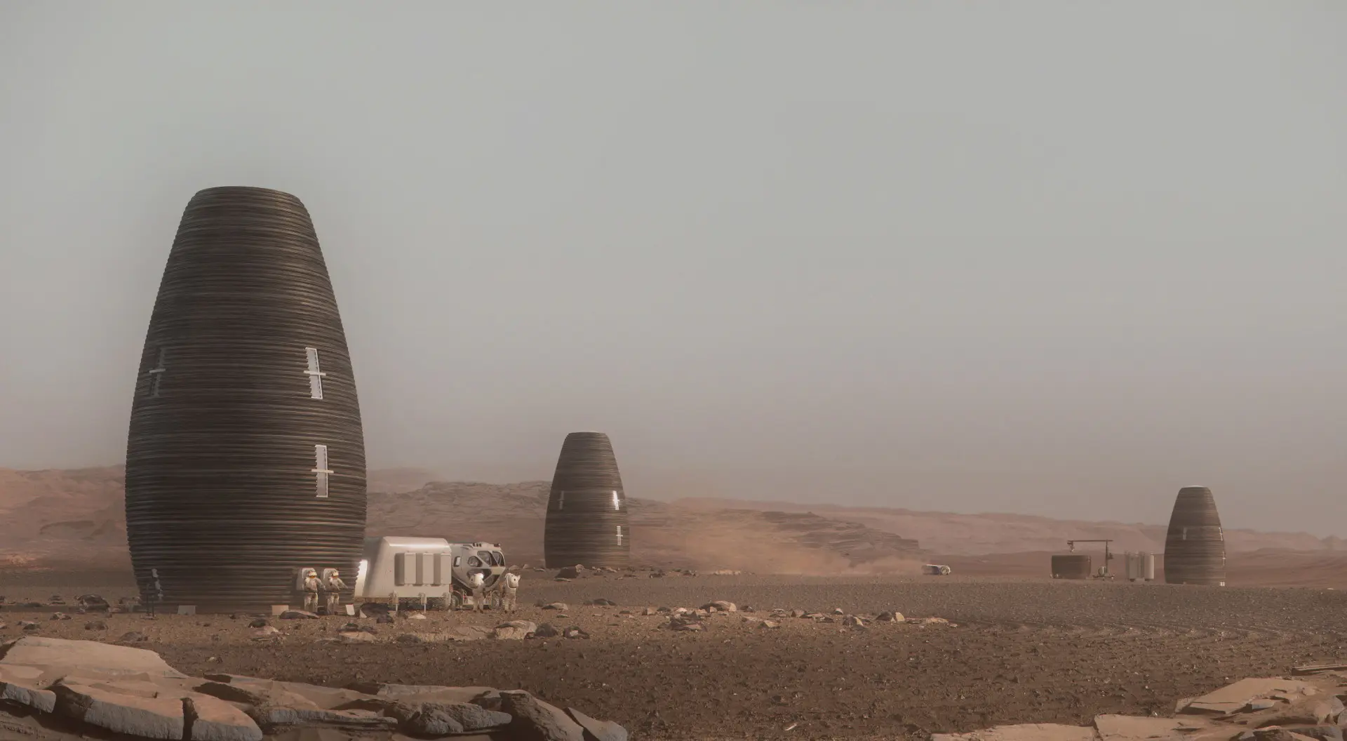 Voici à quoi ressemblera la maison des Martiens