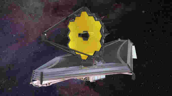 jwst in space - ESA/Northrup Grumman