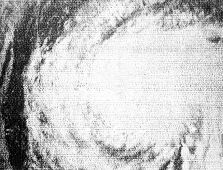 September 10, 1961 - First Hurricane Seen From Space