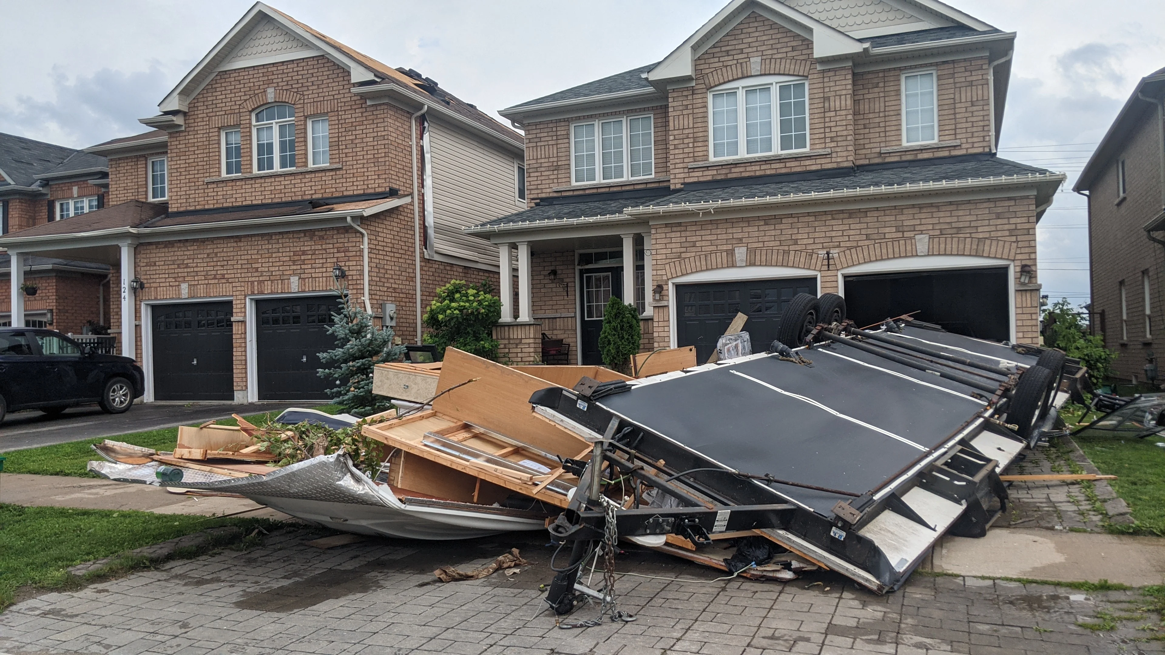 4 Barrie, Ontario, Tornado. July 15, 2021. Credit: Marta Czurylowicz