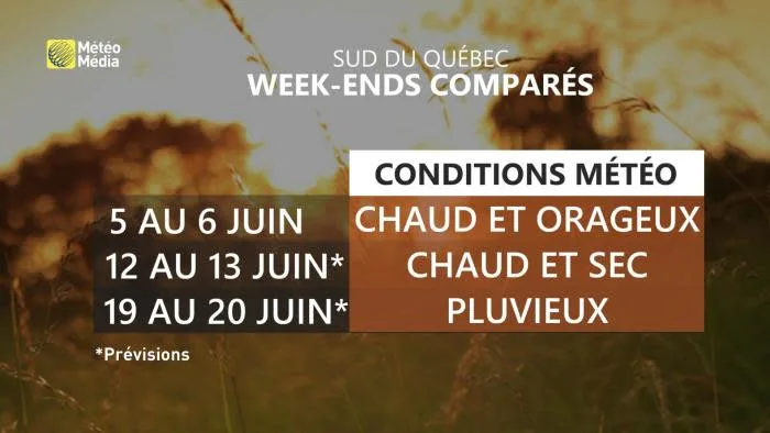 weekends comparés