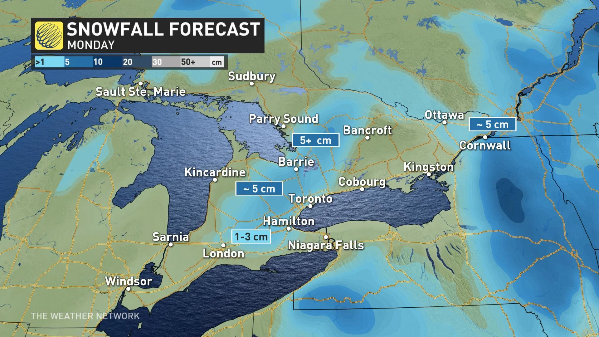 Ontario Snow