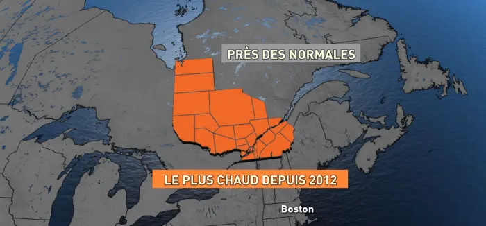 Printemps hâtif pour le sud de la province