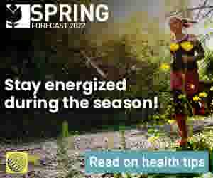 Stay energized for Spring. Get your health tips.