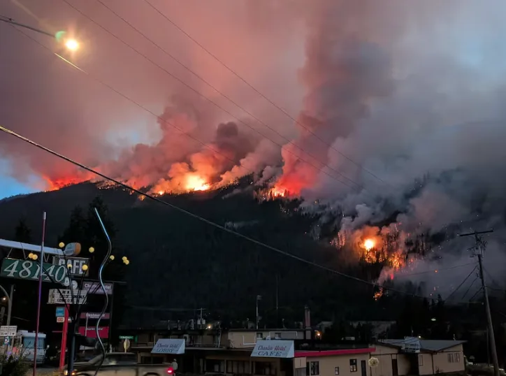 CBC - Boston Bar wildfire - July 21 - Submitted by Attila Banhegyi