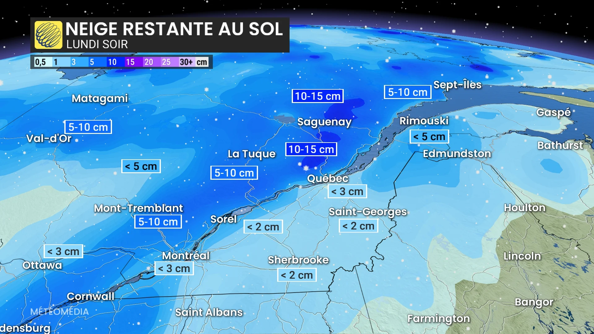 Première bordée : la neige est là, mais pas pour longtemps