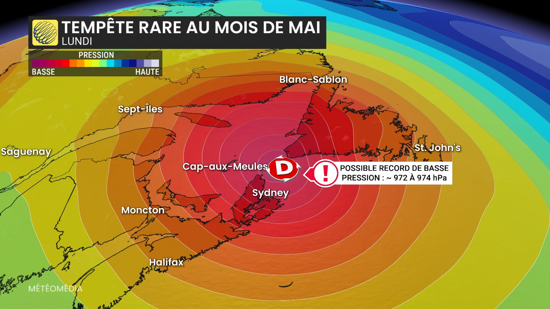 Du jamais vu en mai : une tempête pourrait passer à l’histoire dans ces régions