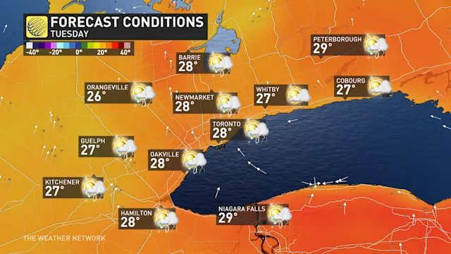 Here it is, your best weekend weather of summer in southern Ontario ...