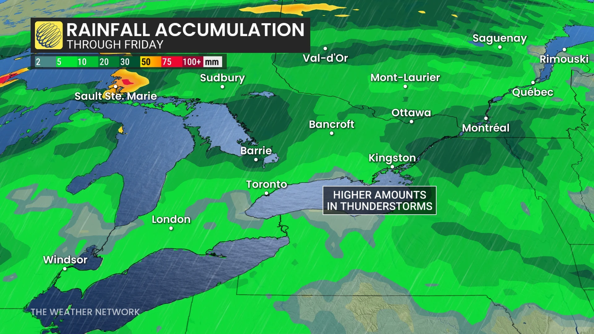 Baron - Ontario rainfall - July 23