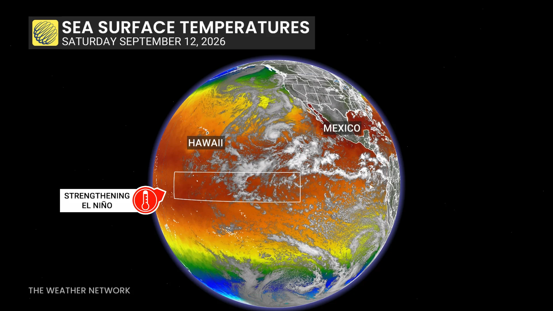 Sea Surface Temperatures Sept 12 2026