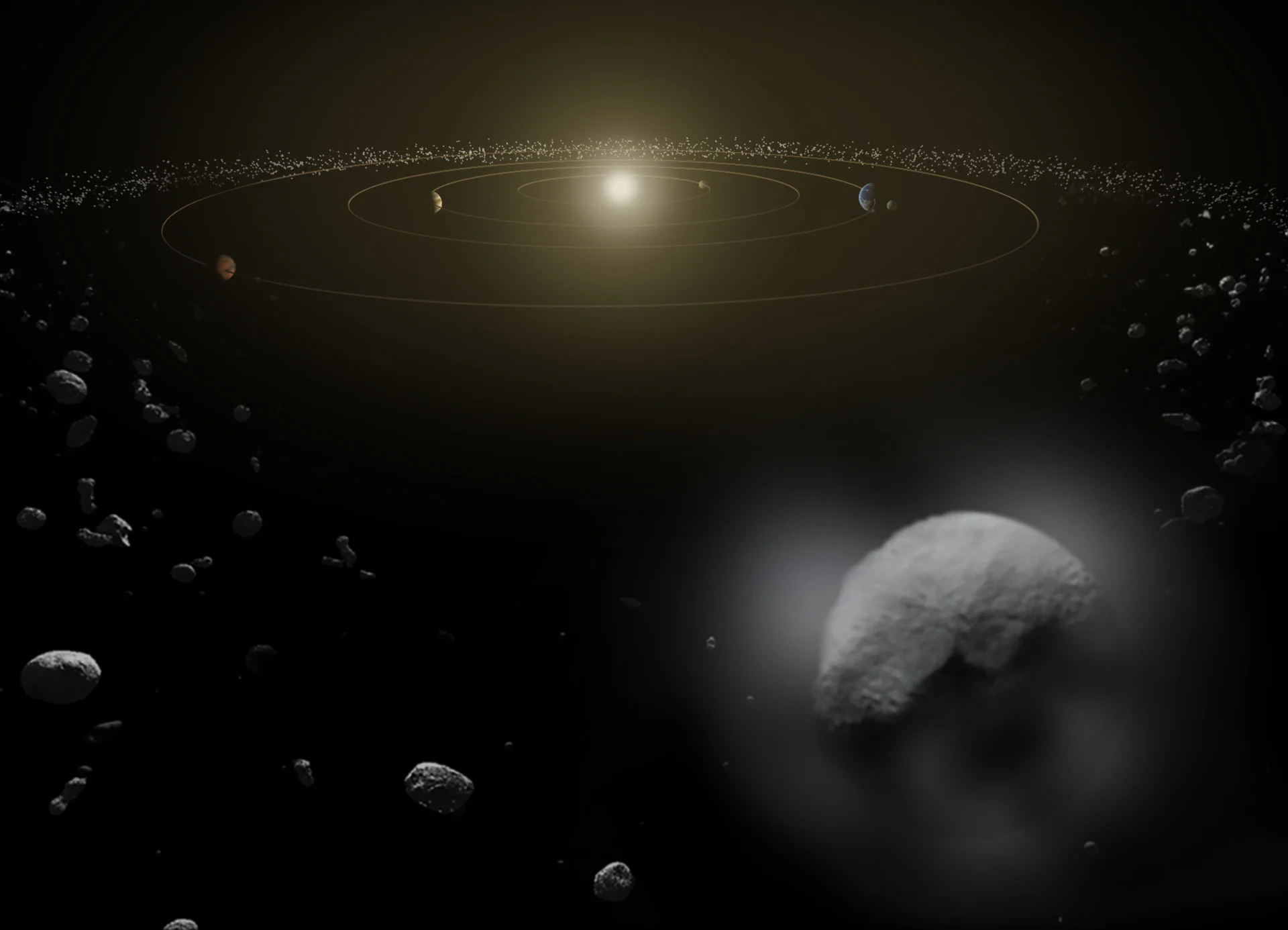 Un astéroïde « potentiellement dangereux » détecté grâce à une nouvelle méthode 