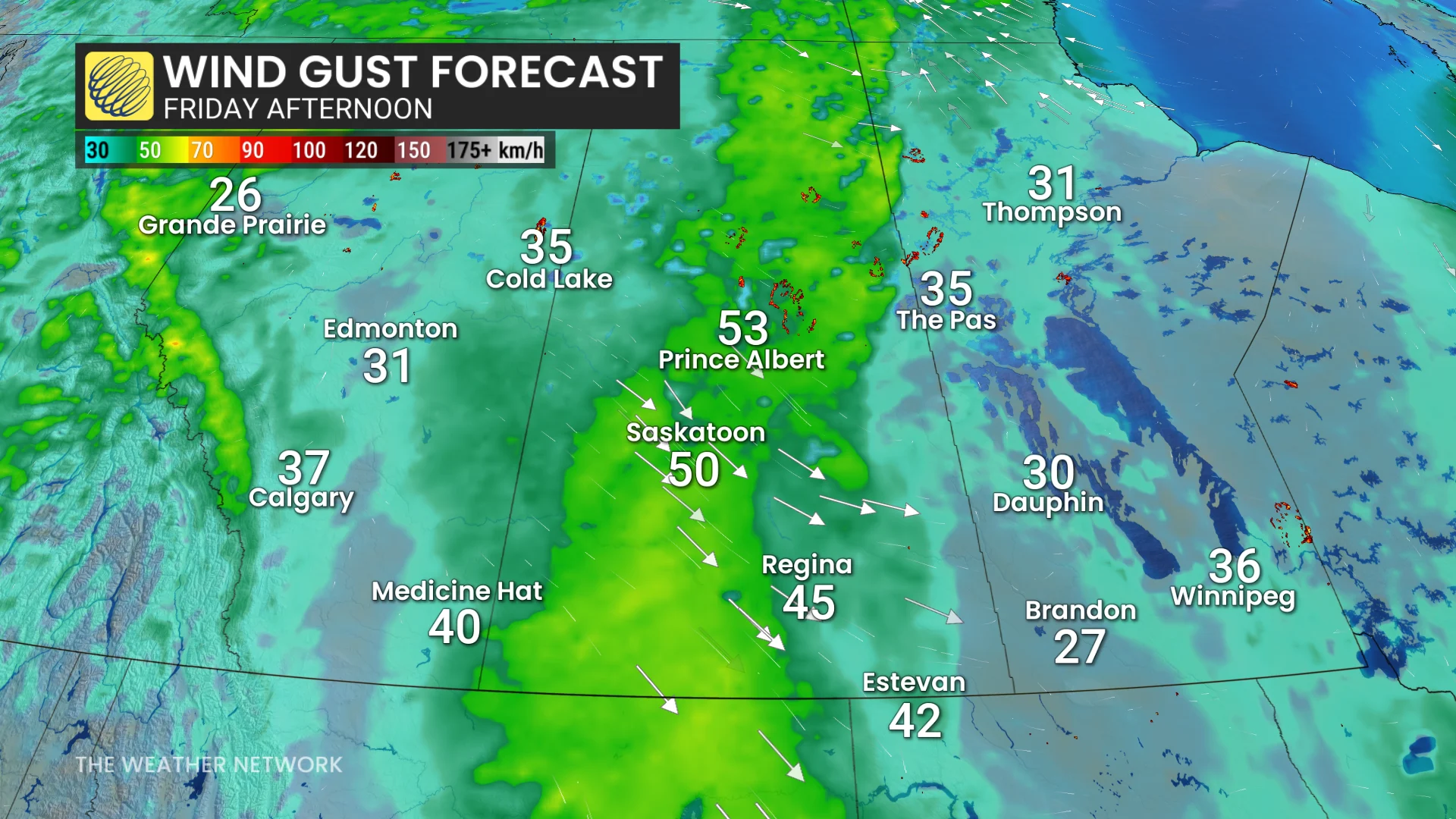 Baron - Prairie wind forecast - May 30