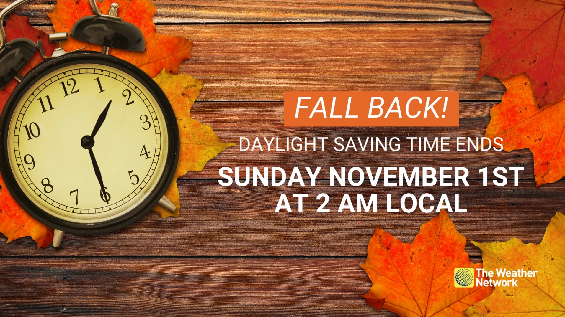Fall Back 2026: When do clocks go back?