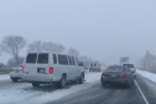 PHOTOS:  Snow squalls create chaos on Ontario roads Wednesday
