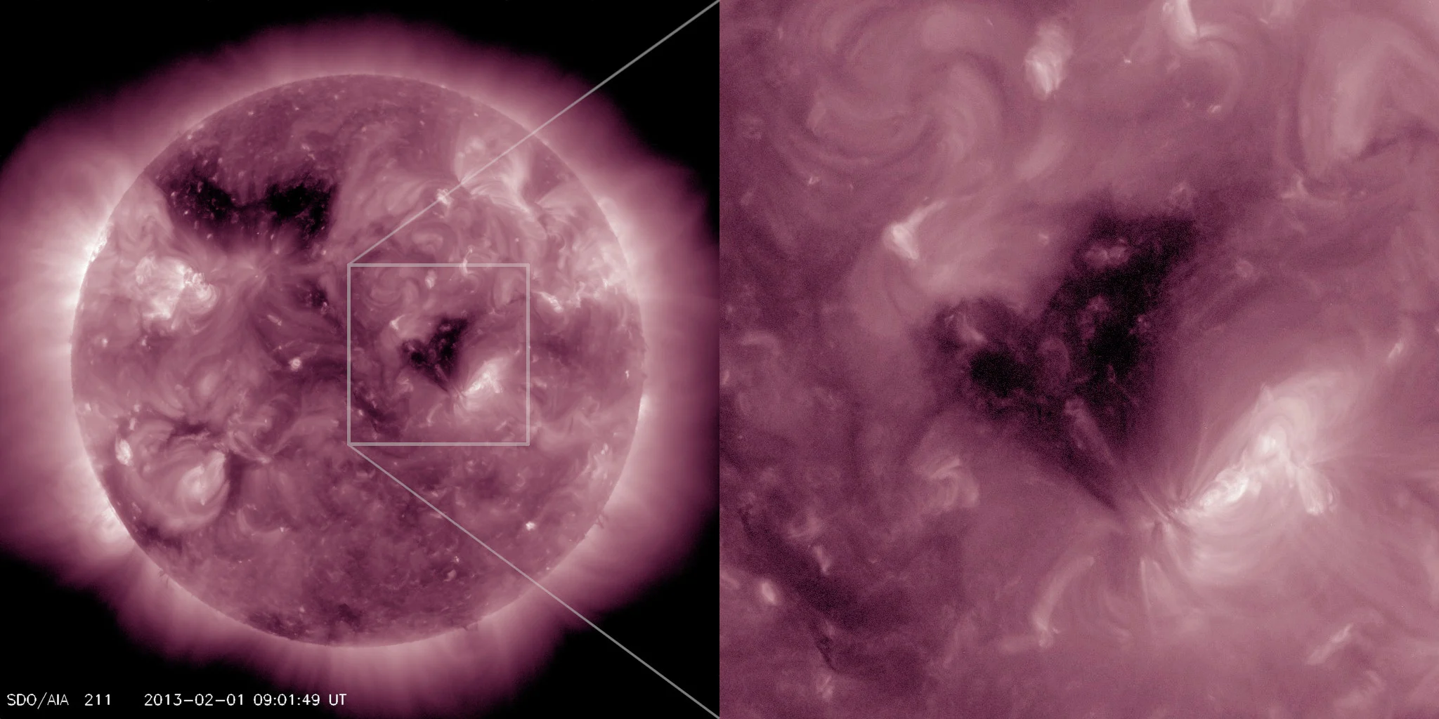 Heart-Coronal-Hole-Feb1-2013-NASA-SDO