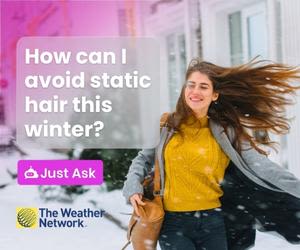 Your Weather Assistant, a new AI tool that helps you get personalized weather recommendations. Just Ask The Weather Network.