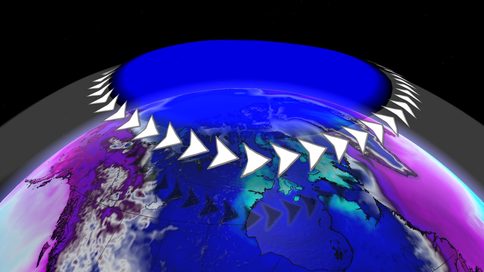 Vortex polaire : un phénomène pourrait perturber le cours de l'hiver