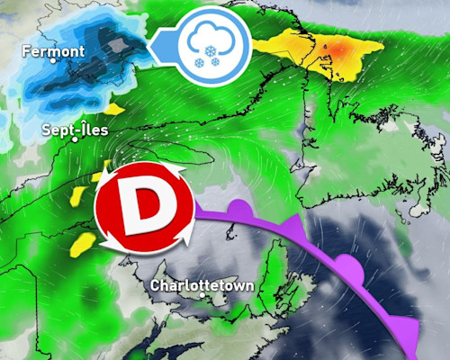 MétéoMédia Une possible première bordée de la saison au Québec