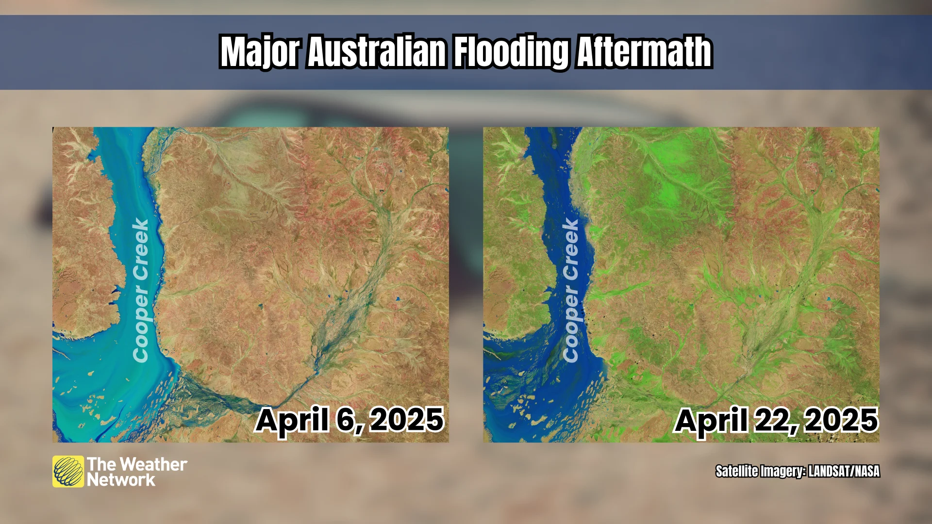 Australia Flooding Satellite