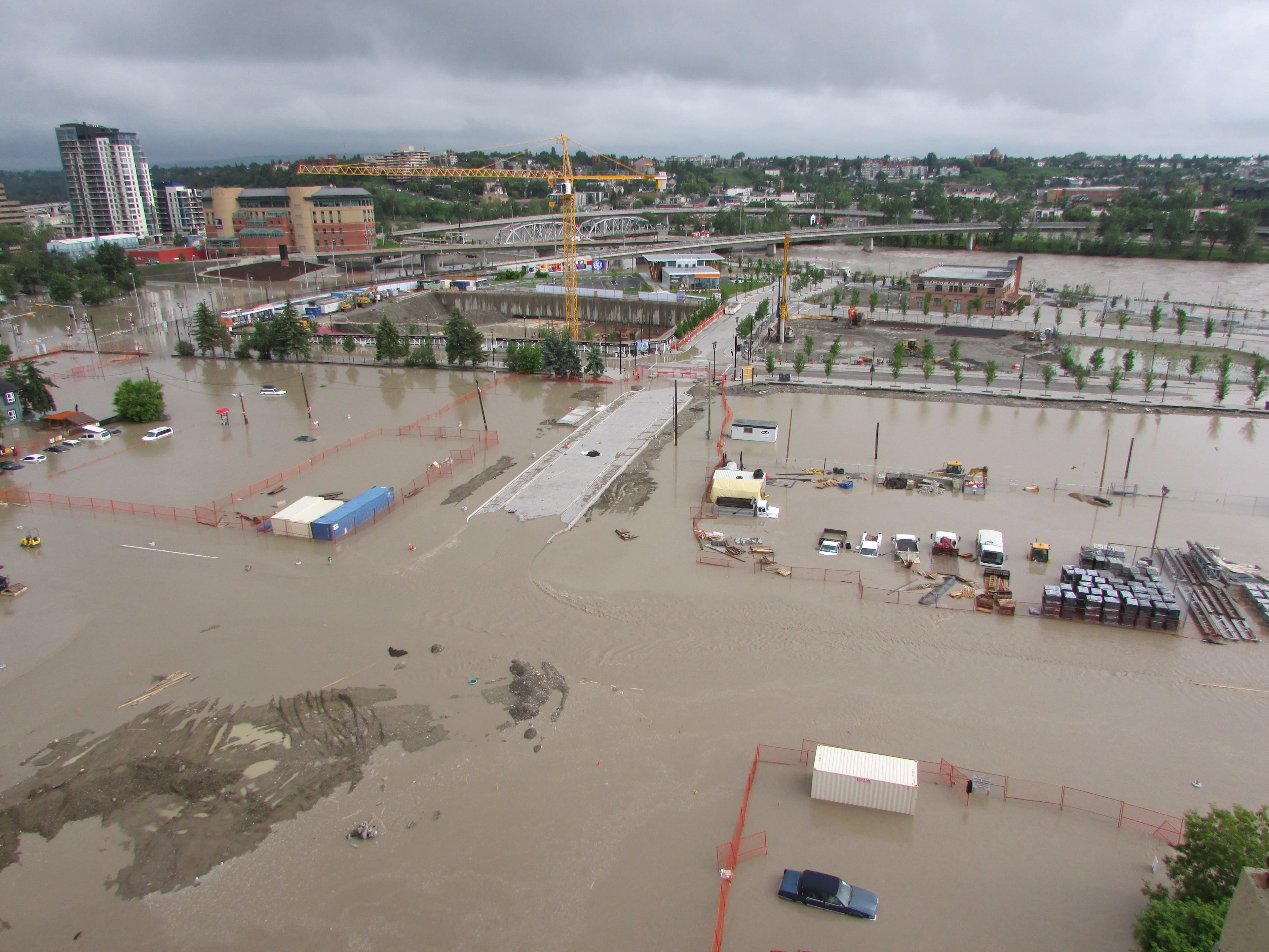 Calgary flood Bert Pigeon July 21 2013