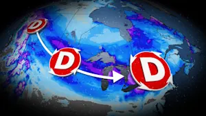 Ni un, ni deux, ni trois... quatre systèmes vont frapper le Québec. Détails ici.