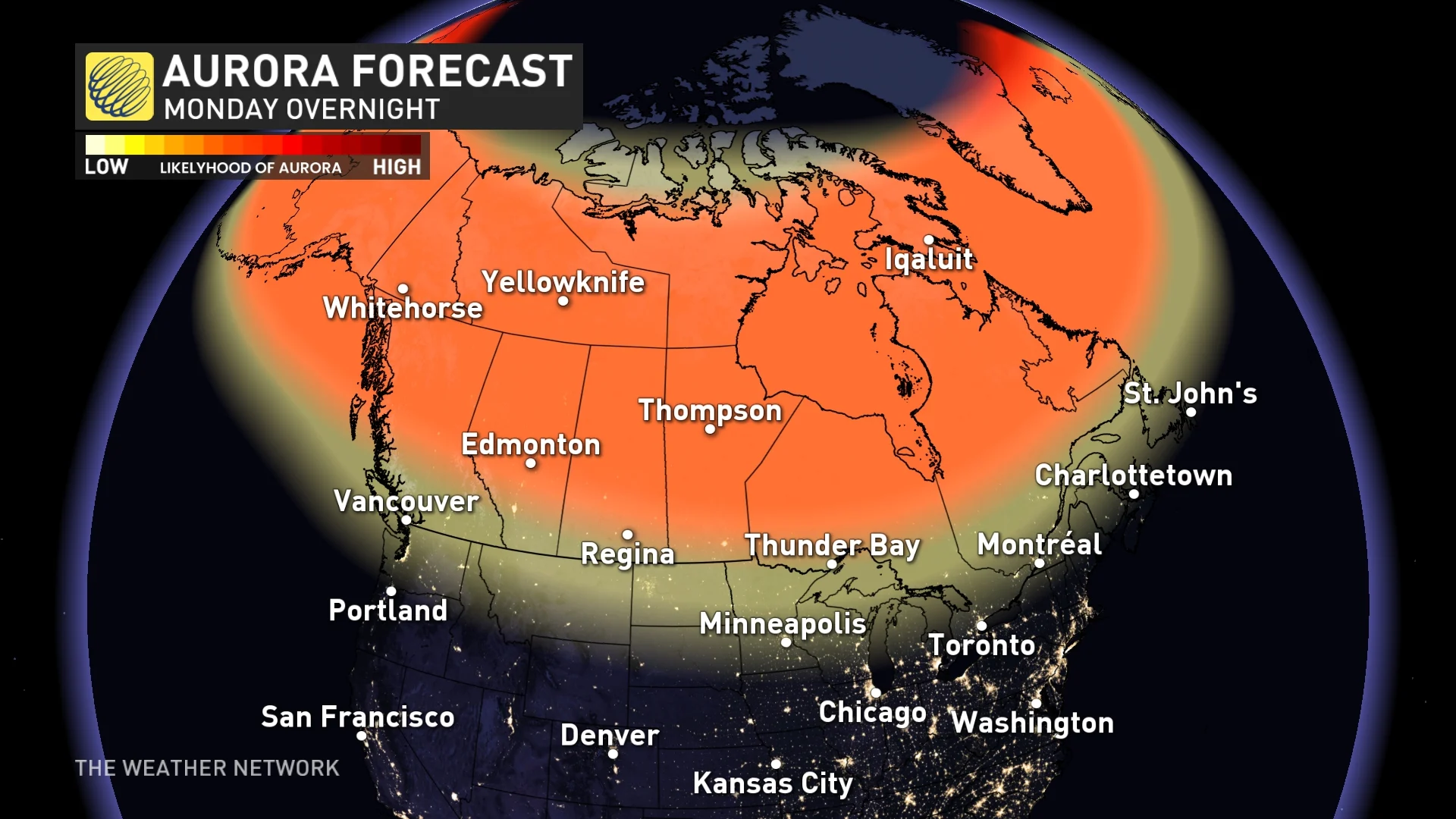 Aurora forecast