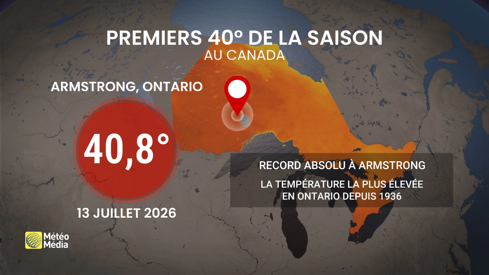 Chaleur extrême : jusqu'à 40° possibles dans cette région