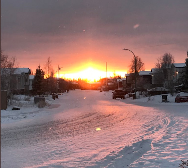 Unusual chance for some alltime December warmth over Canada's North