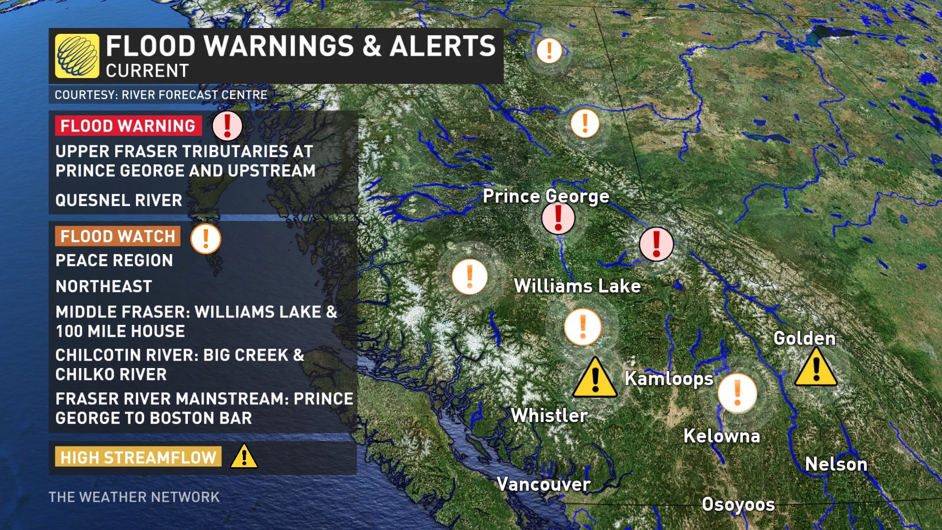 B.C. flood warnings