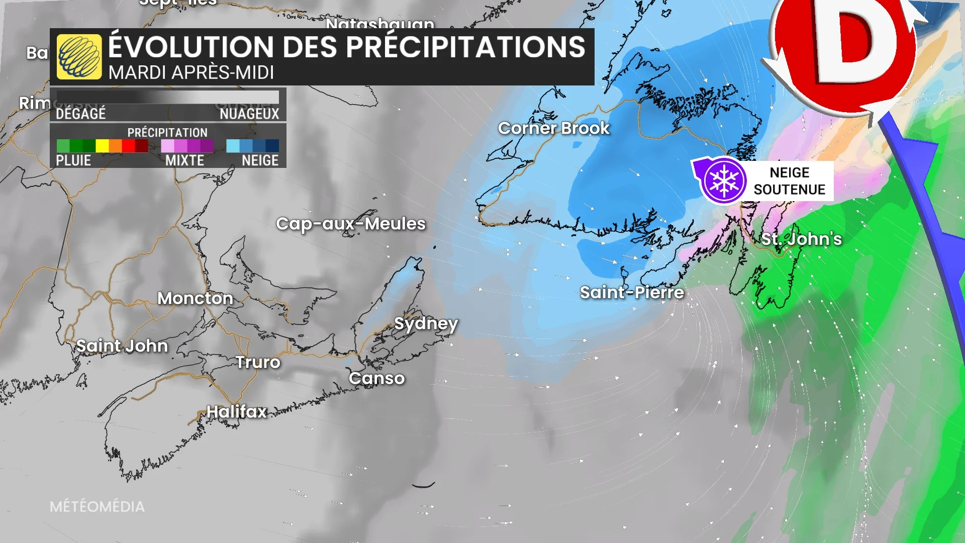 Jusqu'à 40 cm de neige dans les maritimes