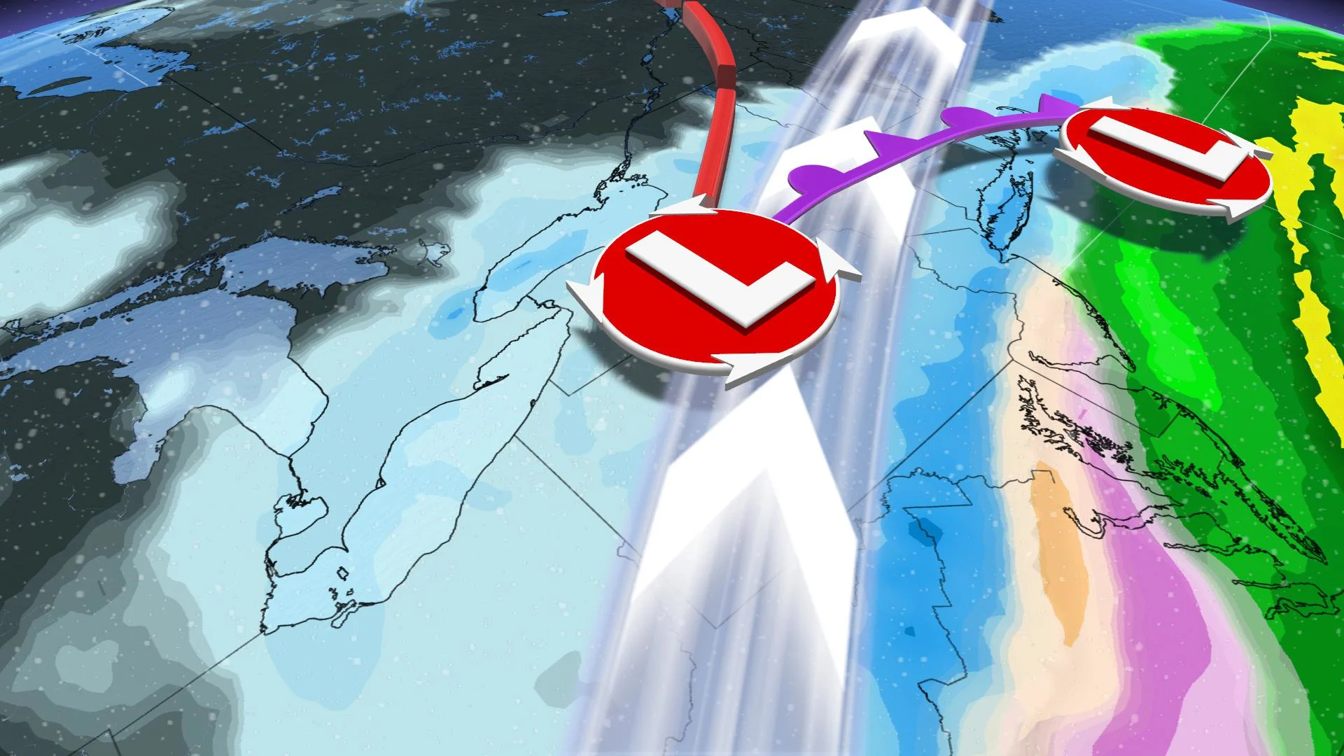 Another winter storm setting up for Ontario, with lake-effect boost