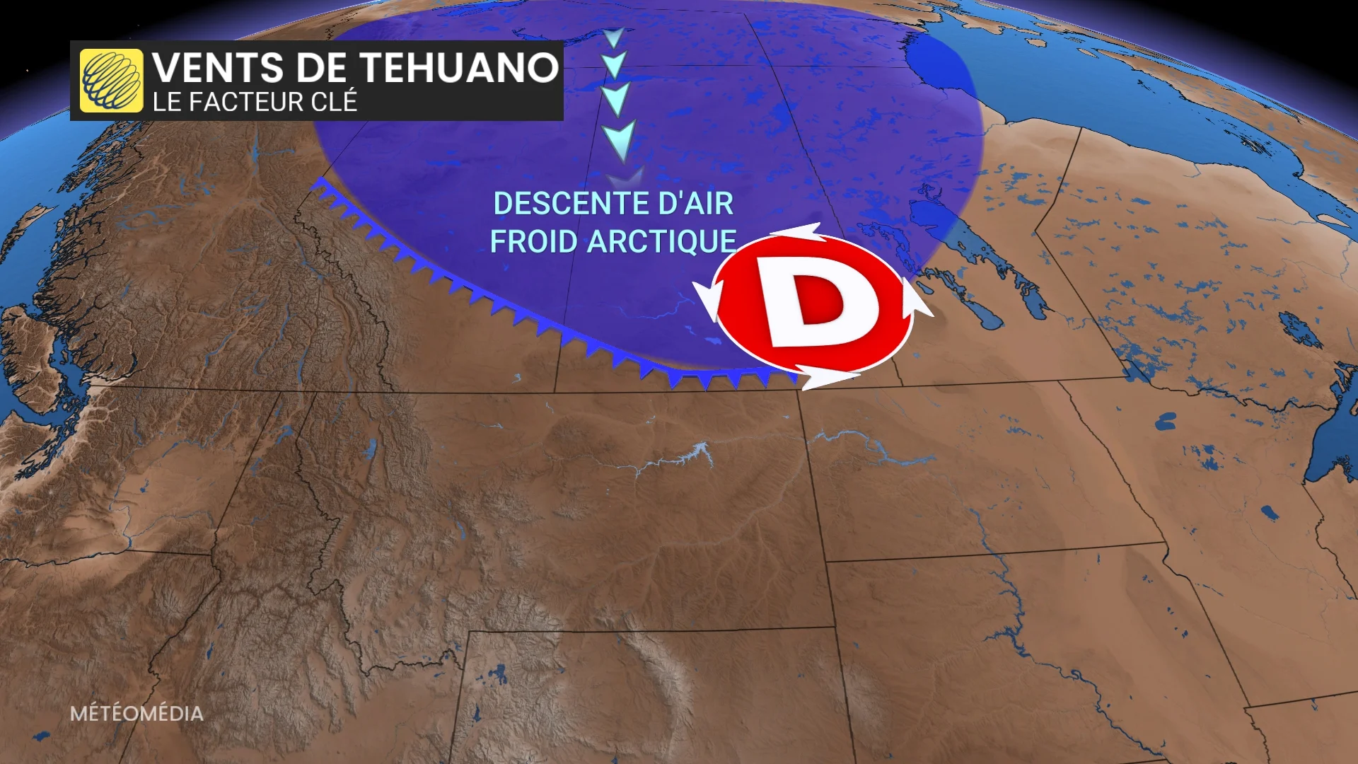 Vents de Tehuano au Mexique : l’air arctique en cause?