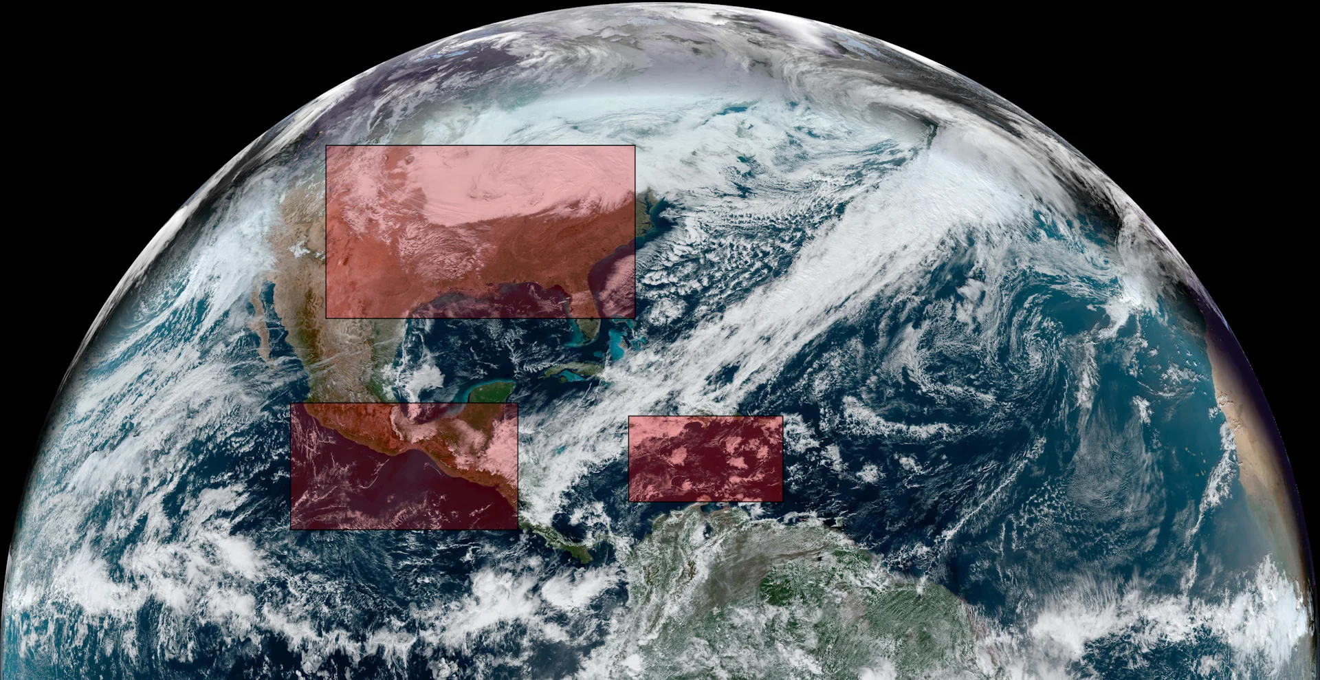 (NOAA) Northern hemisphere satellite December 31, 2023