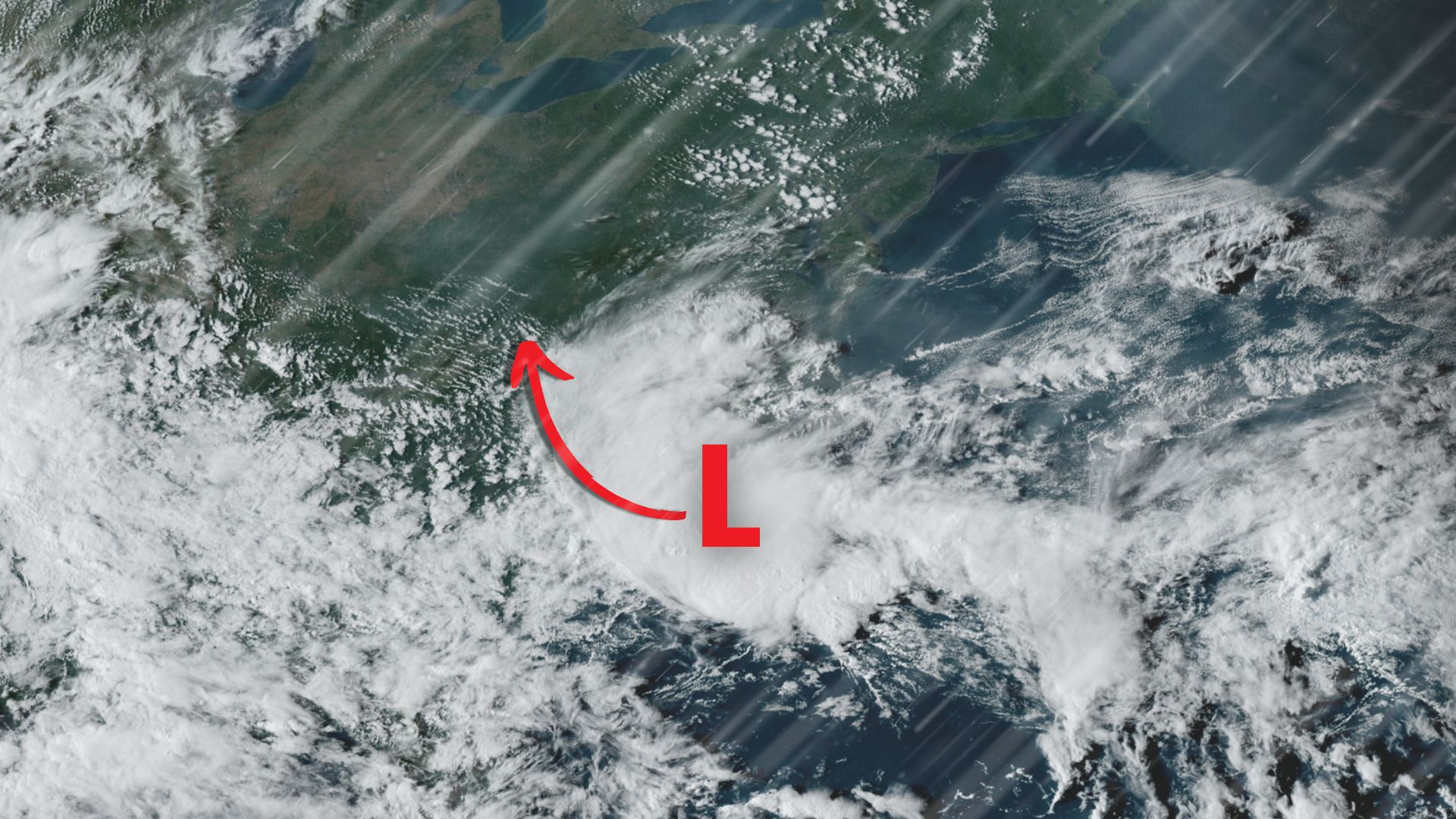 Budding storm threatens vacation spots with downpours, high winds - The ...