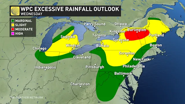 Remains of Beryl to deliver a soaking with flood risk to Ontario ...