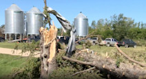 Recalling the haunting 2020 Manitoba tornado that was widely photographed