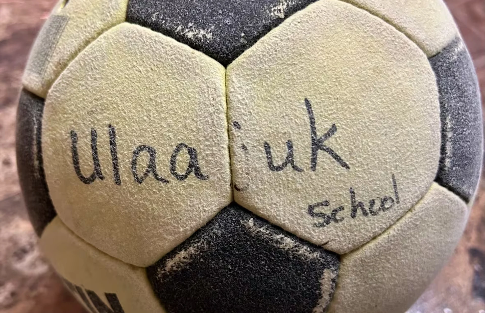 This soccer ball rode a wave from Nunavut to Newfoundland