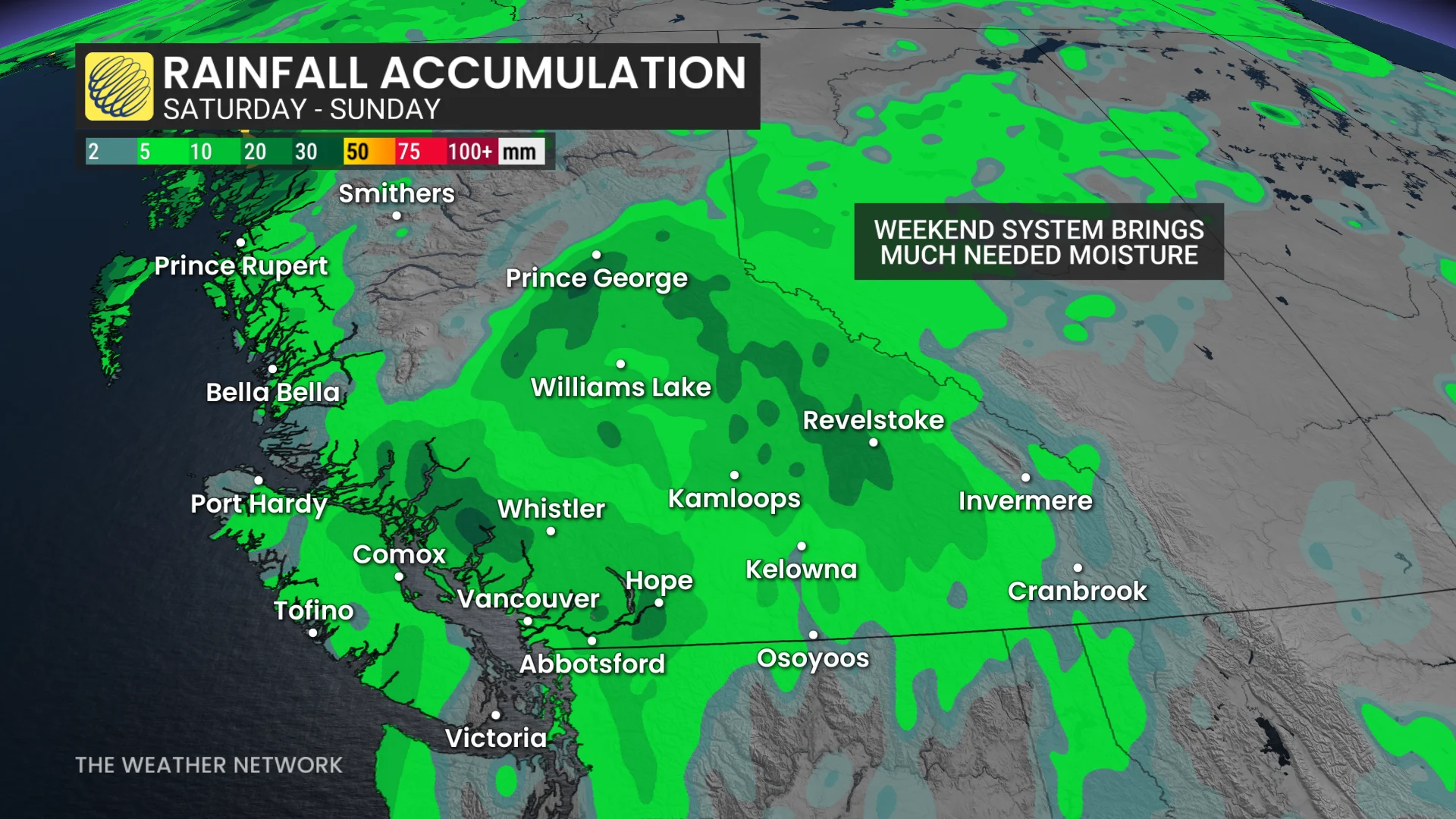 Baron - BC rainfall - Aug 21