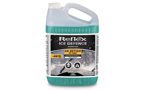 Reflex Ice Defence Windshield Washer Fluid, -49°C, 3.78L