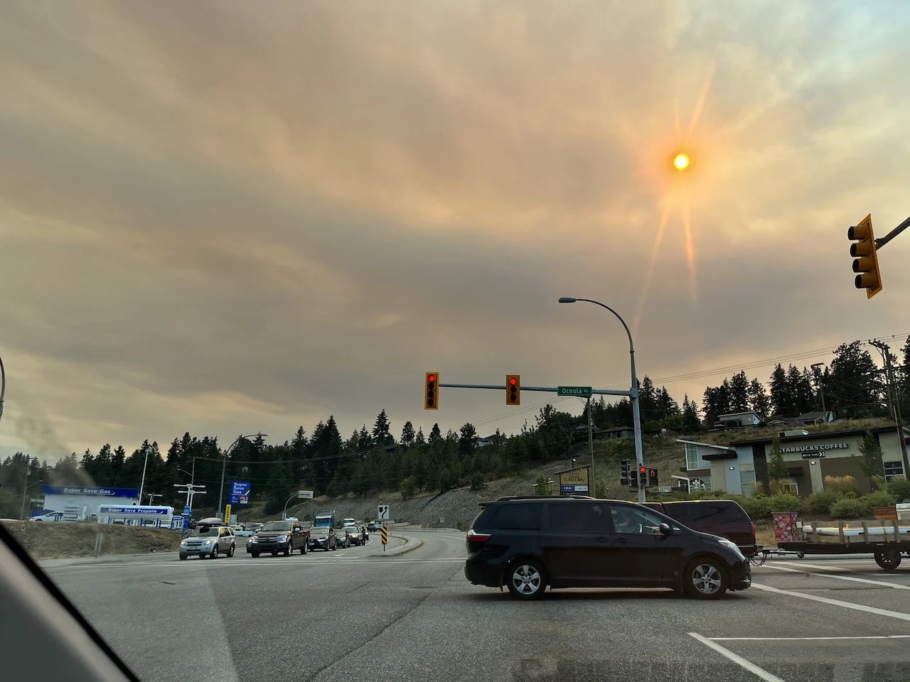 Wildfire smoke and intense heat infiltrates Western Canada