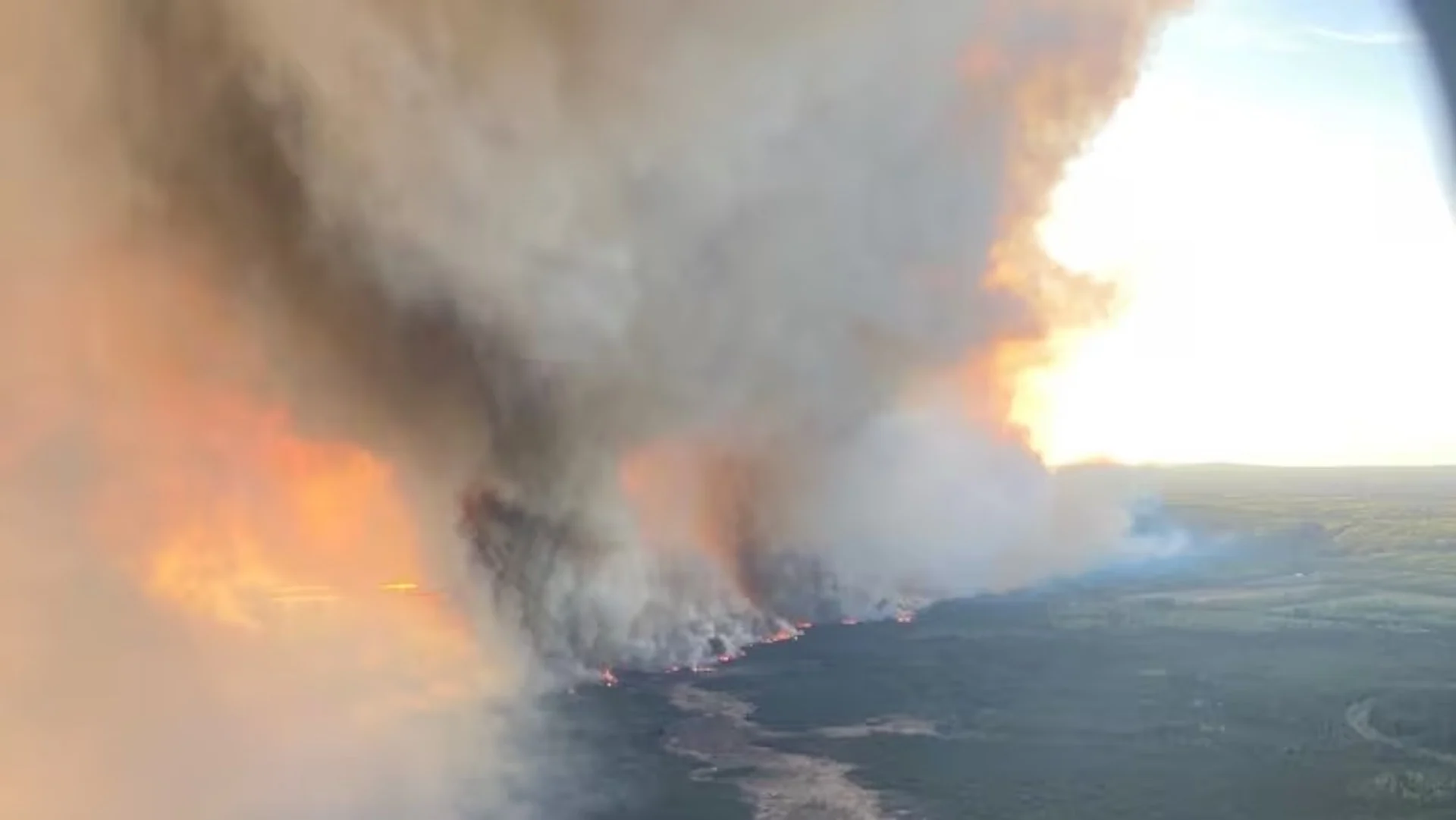 The Parker Lake wildfire is rapidly growing in size and may hit Fort Nelson on Monday, officials say. Updates, here