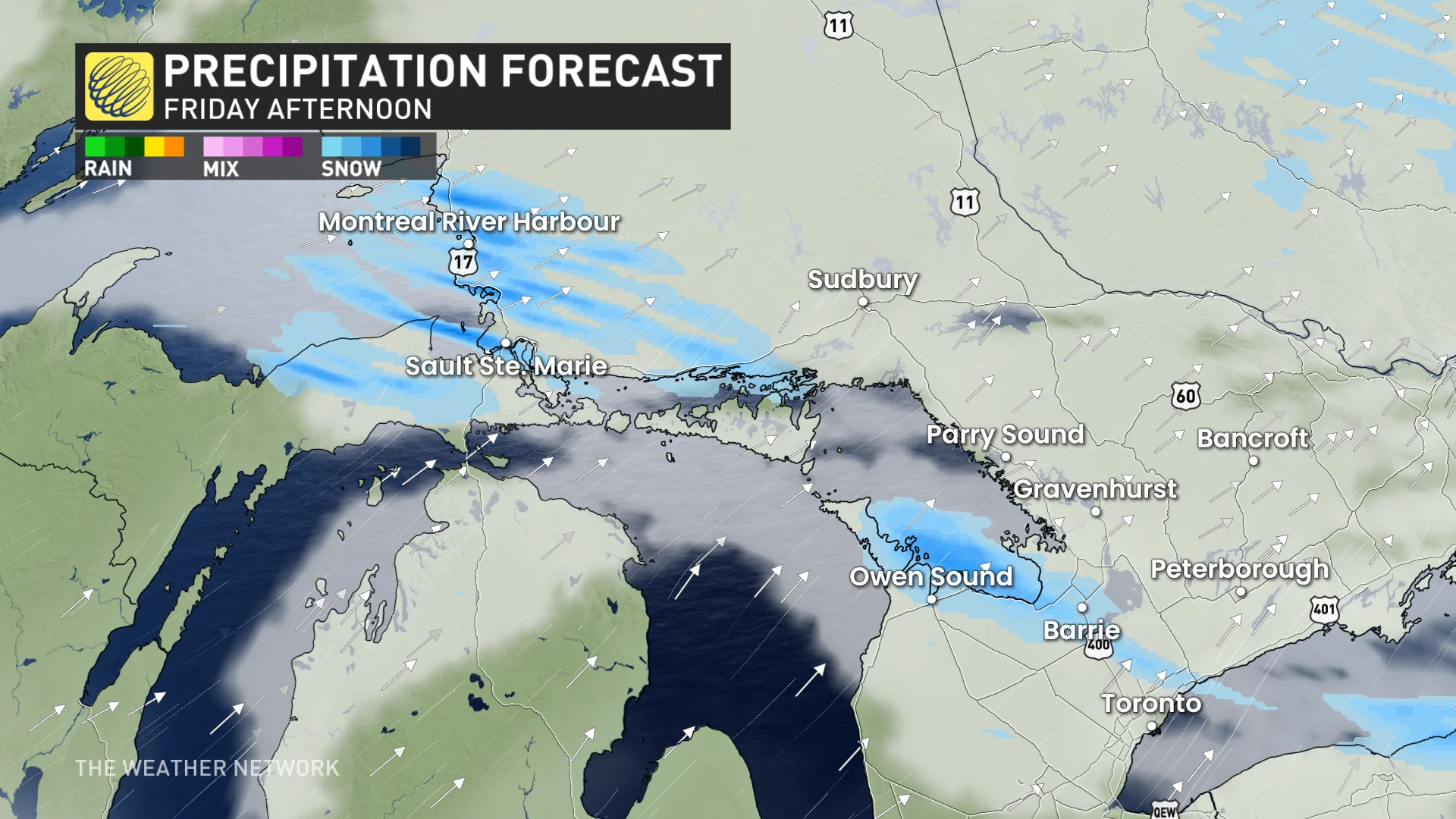 Baron - Ontario Friday afternoon squalls - Feb7