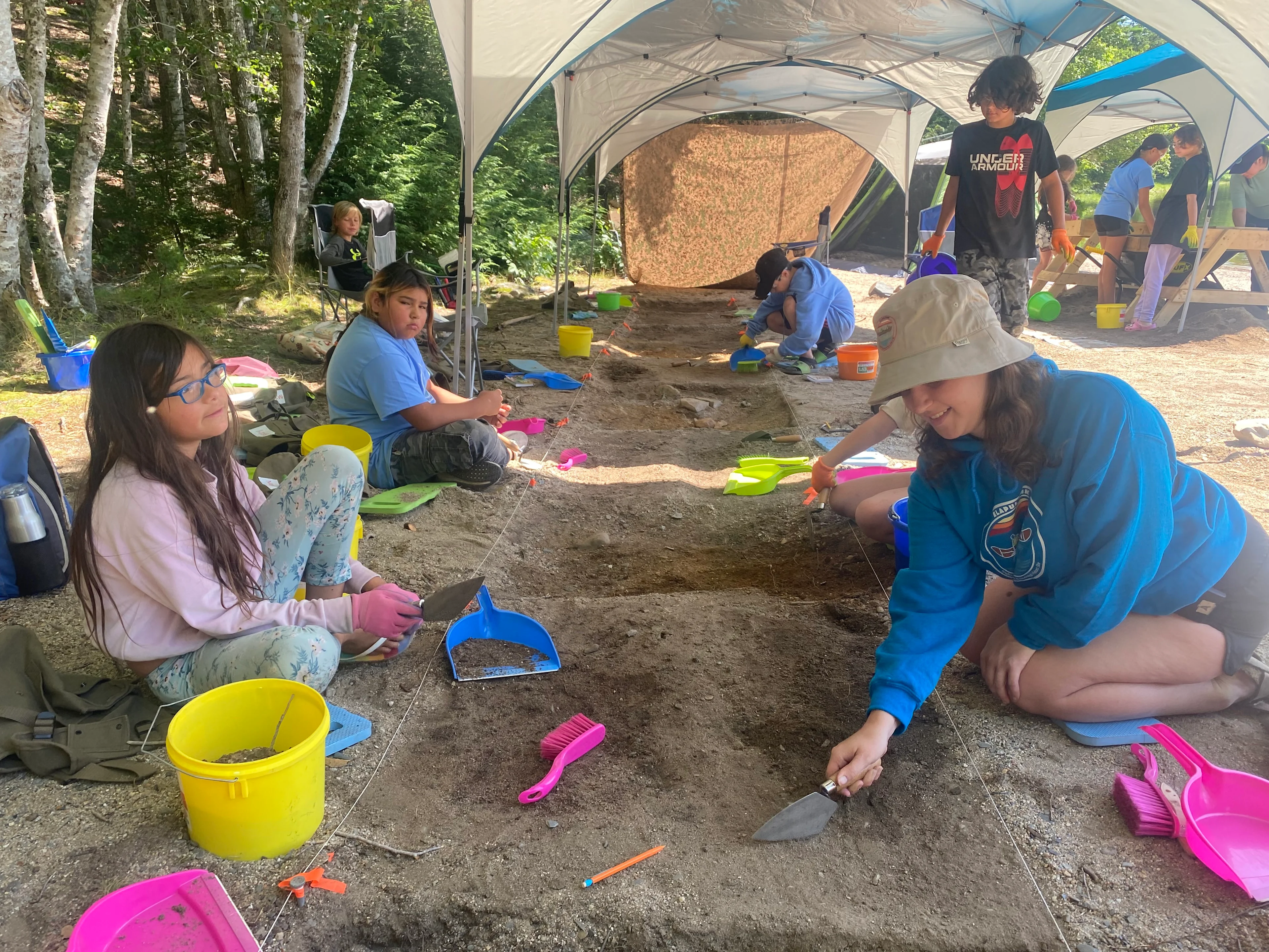 Mi'kmaw youth archaeology camp has kids digging for ancestral artifacts