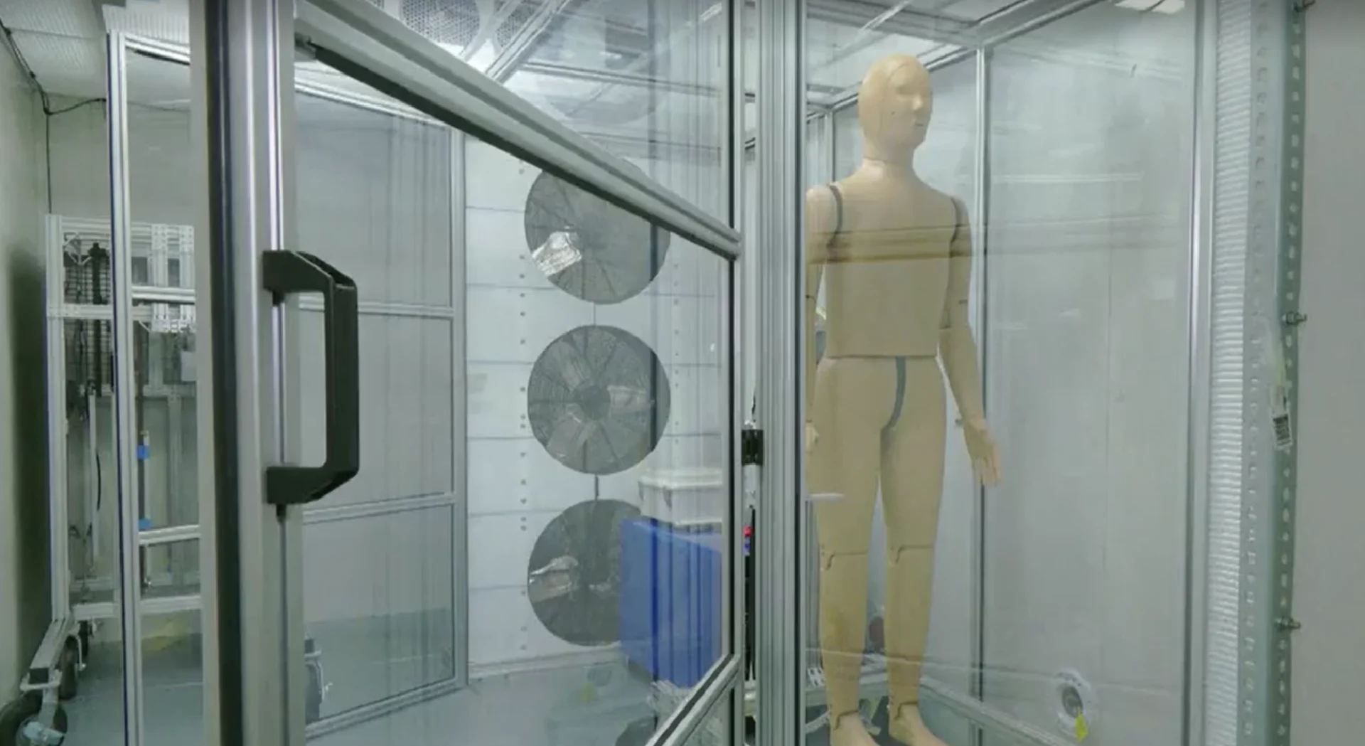 Meet ANDI, the sweating thermal dummy aiding research on heat-related illnesses