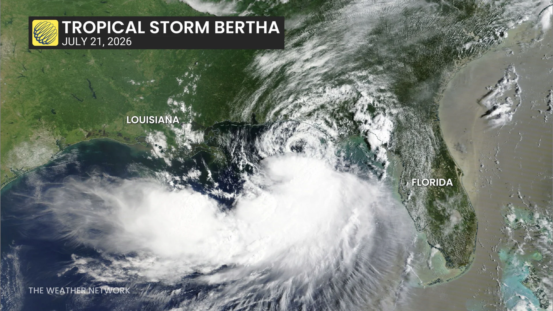 Tropical Storm Bertha 2026