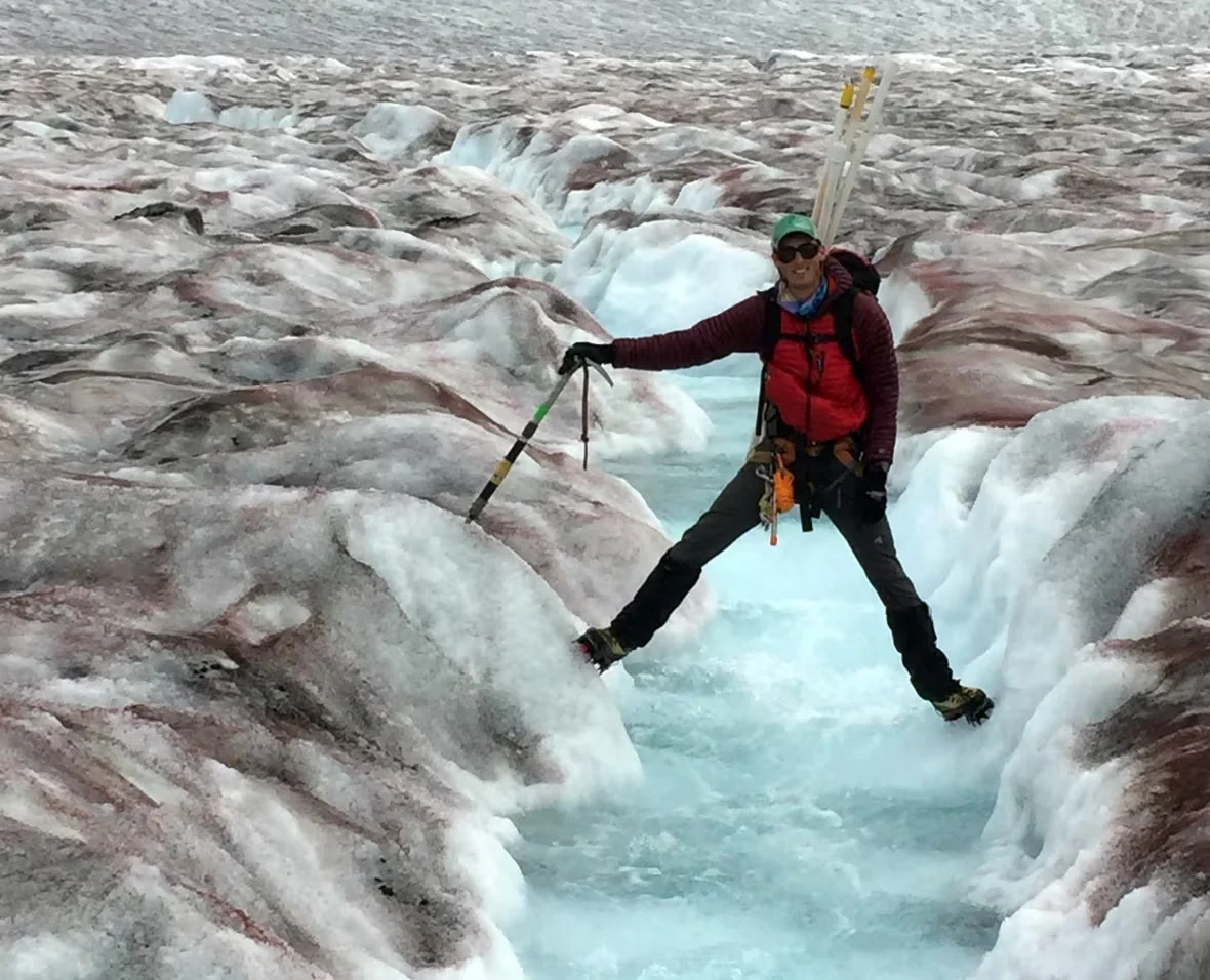 darkening-glacier/Margot Vore via CBC