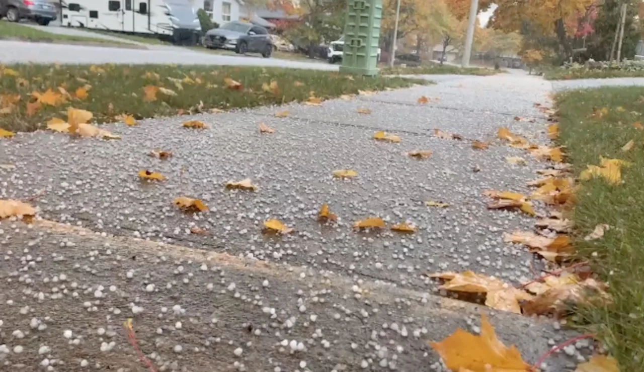 Fall chill sends temperatures diving in Ontario with snow for some