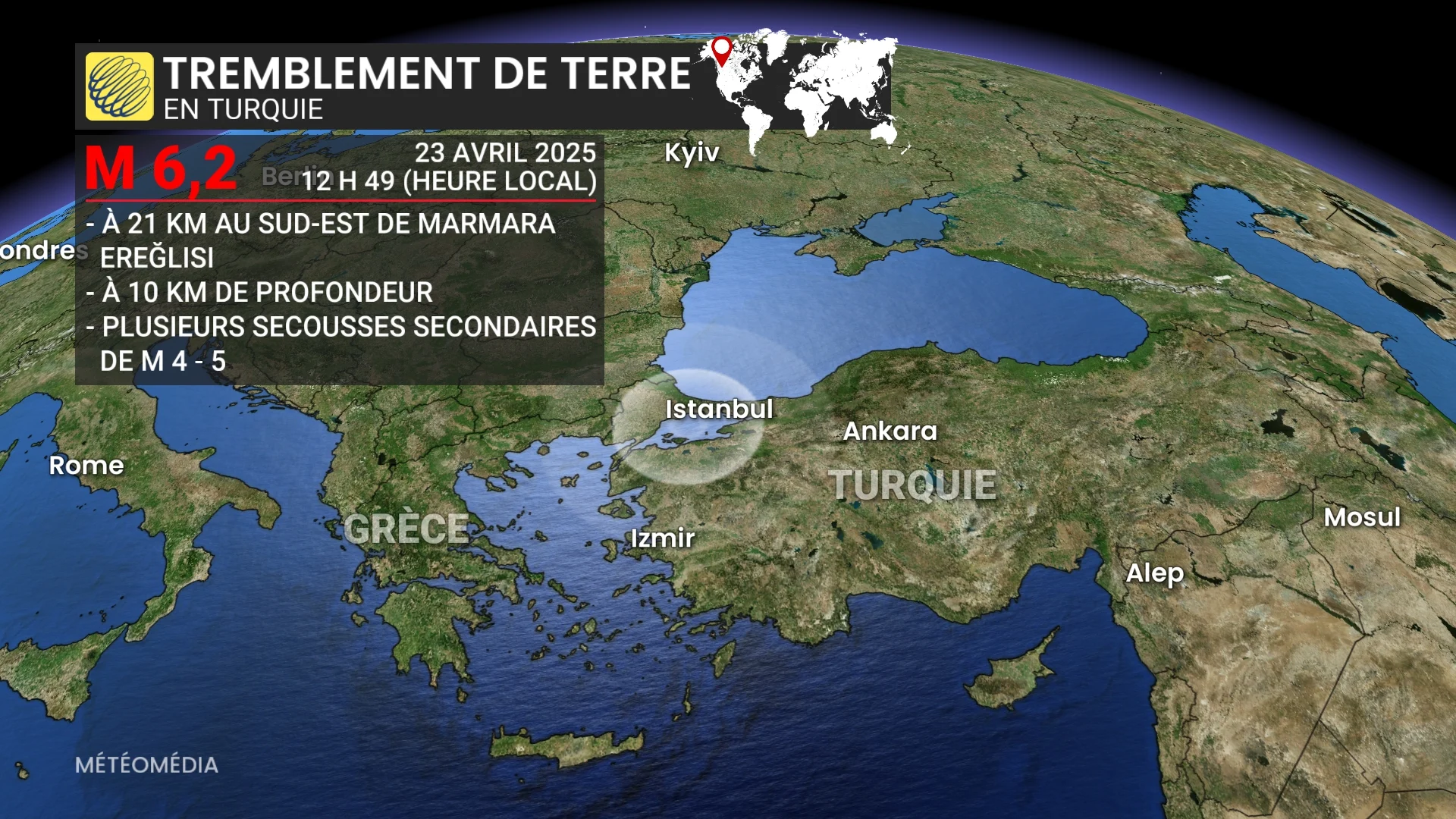 SEISME TURQUIE 6.2