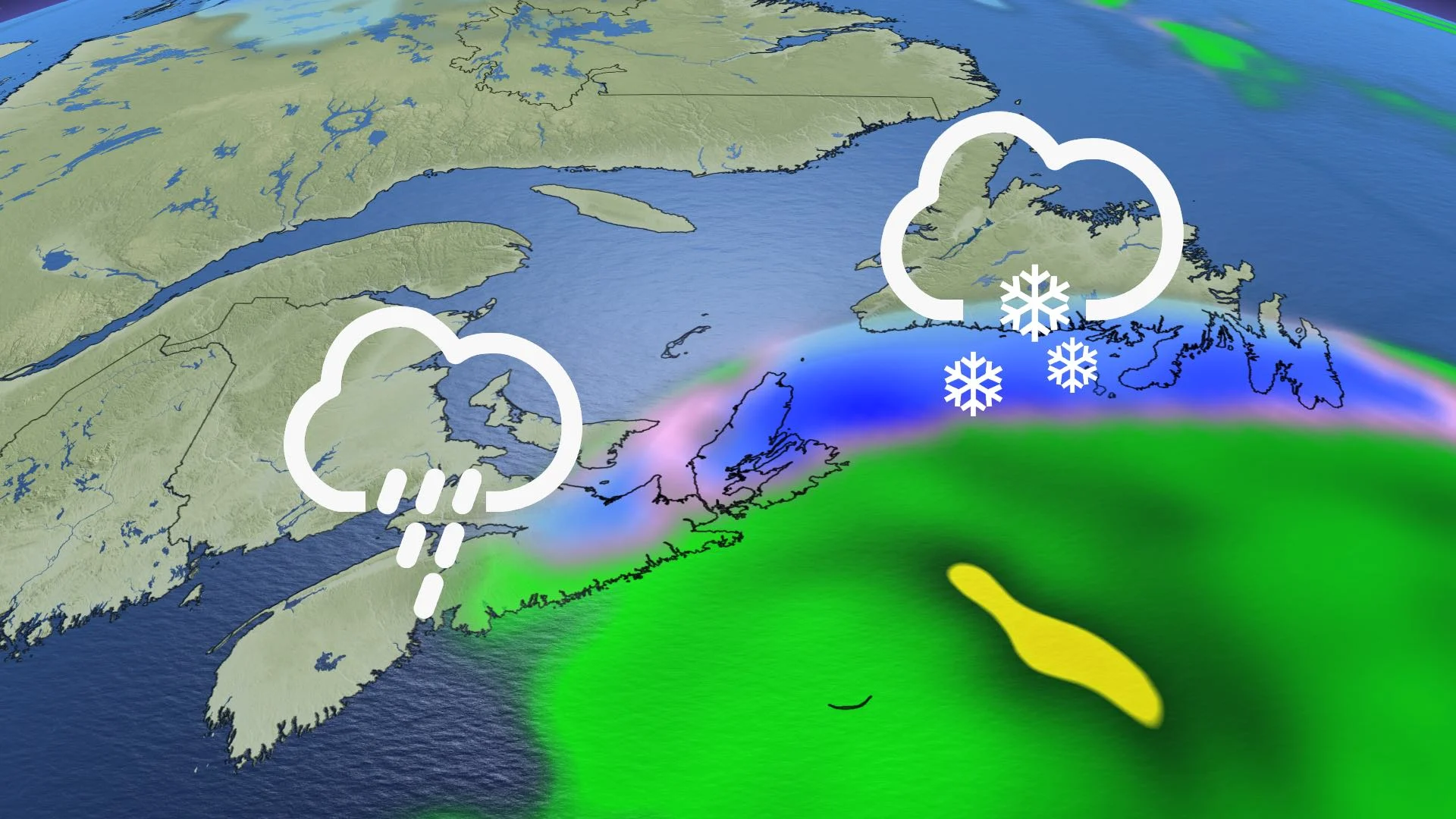Atlantic: Chilly temperatures, flurries linger with another system en route