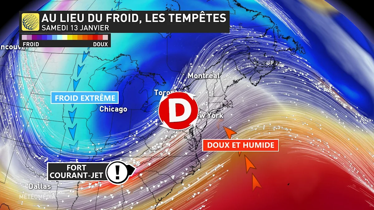 Une vague de froid glacial touchera 250 millions de personnes. Le ...